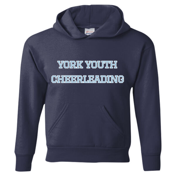 YORK YOUTH CHEERLEADING Sweatshirt - Ecosmart® Youth Hooded Sweatshirt Thumbnail