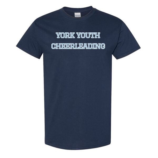 YORK YOUTH CHEERLEADING - Heavy Cotton™ T-Shirt Thumbnail