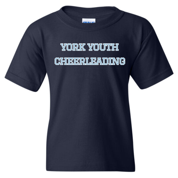 YORK YOUTH CHEERLEADING - Heavy Cotton™ Youth T-Shirt Thumbnail